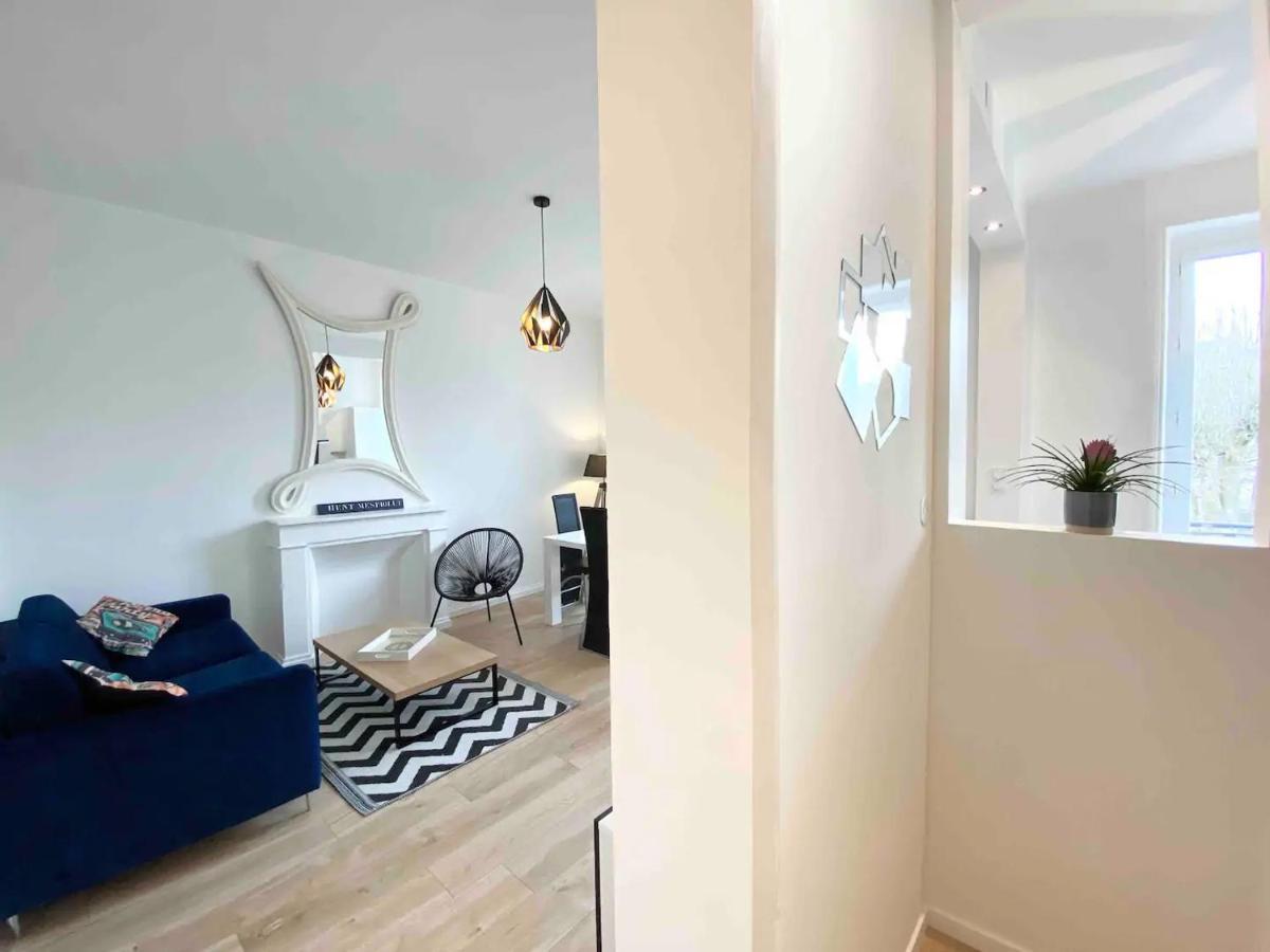 Le Deco - Confort - Wifi - Luminosite - Entre Gare Et Centre Кимпер Екстериор снимка