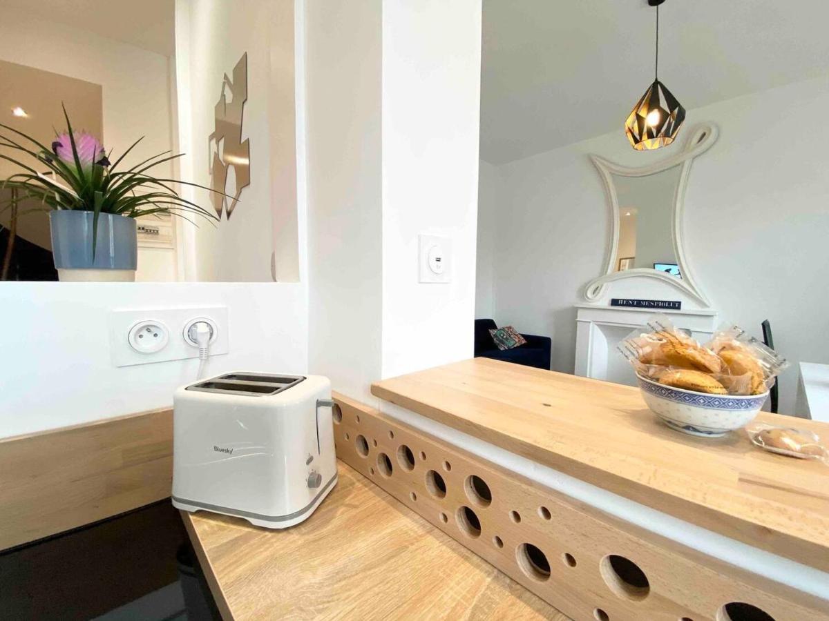 Le Deco - Confort - Wifi - Luminosite - Entre Gare Et Centre Кимпер Екстериор снимка